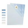 Luxoraiova Pack of 2 Document Folders, Expanding Folder A4 with