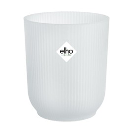 elho Vibes Fold Orchid High 12.5 cm - Orchid Pot for Indoor Use - Flower Pots for Indoor Use - 100% Recycled Plastic - Transparent