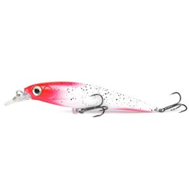 Major Fish Zander Wobbler Airbrush Hot Colours Zetti 10 cm Redhead Red White
