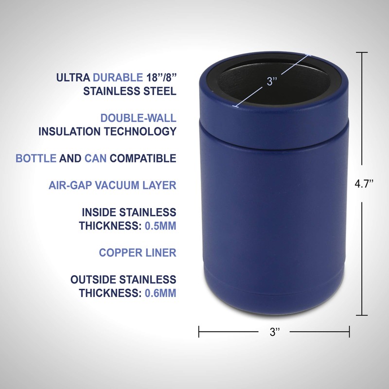 TAHOE TRAILS 12 oz Stainless Steel Double Wall Vacuum Insulated