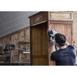 Bosch Professional Expert M480 Sanding Net (for Hardwood, Paint on Wood, 80 x 133 mm, Grit: 120, Orbital Sander Accessories), Pack of 10