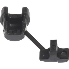 The Hillman Group 58228 0.375 Diameter Flat Strain Relief Bushing, 10-Pack