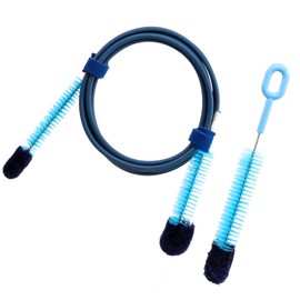 Cpap Tube Cleaning Brush and Handy Brush Flexible Long Stainless Brush (6.27 Feet) and Short Brushes (7.87 Inches) Cpap Tube Clean Brush Cpap Hose Cleaning Brush Kit