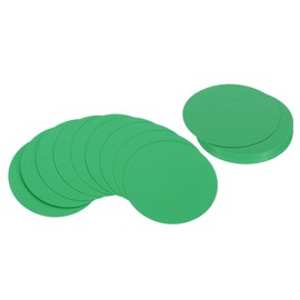 PATIKIL 3inch Circle Card Stock, 36Pcs Round Shape Cutouts Paper Thick Cardstock Coaster for DIY Craft Projects Classroom Bulletin Board Decor, Dark Green