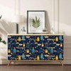 SuxiGlo Firefly Night Botanical Wallpaper Peel and Stick Wallpaper