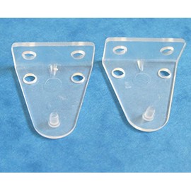 uk-blindparts VENETIAN BLIND HOLD DOWN BRACKETS FOR 35/50mm