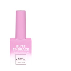 Liquid Builder Gel In A Bottle For Quick Nail Extensions, Repair And Straightening Natural Nails, Premium Quality, Glitter 14, 15ml