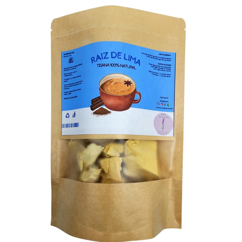 Té Raiz de Lima, Té Herbal Infusion, Tisana Artesanal 100%