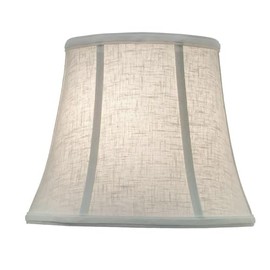 Stiffel ST101 Accessory - 8x12x10 Inch Softback Bell Lamp Shade, Cream Aberdeen Finish