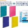 Kokuyo Campus Binder Smart Ring, Vivid Color, 4 Colors, Loose
