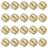 PATIKIL 8mm ID Brass Compression Sleeve Ferrules, 80 Pcs Brass