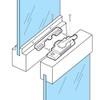 Prime-Line F 2626 Sash Lock, 2-1/16 In. Hole Centers, Right-Hand,