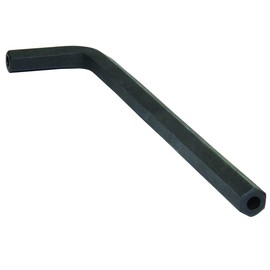 BONDHUS No.48364 Hex L-Wrench, Anti-fidgle, Long, 0.2 inches (5 mm), Short Hand: 1.3 inches (32 mm), Long Handle: 4.9 inches (125 mm), Black Dye