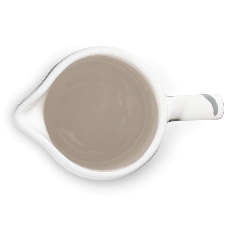 GMUNDNER KERAMIK Water Jug Capacity: 0.7 Litres Grey Flamed Crockery