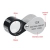 10x Magnifying Glass Jewellery Magnifying Glass 16 mm, Triplet Optical