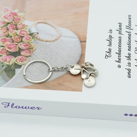 Moydolo Silber Fahrrad Schlüsselanhänger Anhänger Metall Fahrrad Schlüsselketten Charm für Junge Mädchen Damen Herren