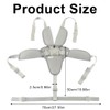 FEQDWOX 5 Point Safety Belt High Chair Seat Belt Multifunctional