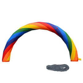 WYDDDARY Rainbow Advertising Arch 19.7x9.8ft Inflatable Arch Without Blower for Advertising Party Decoration