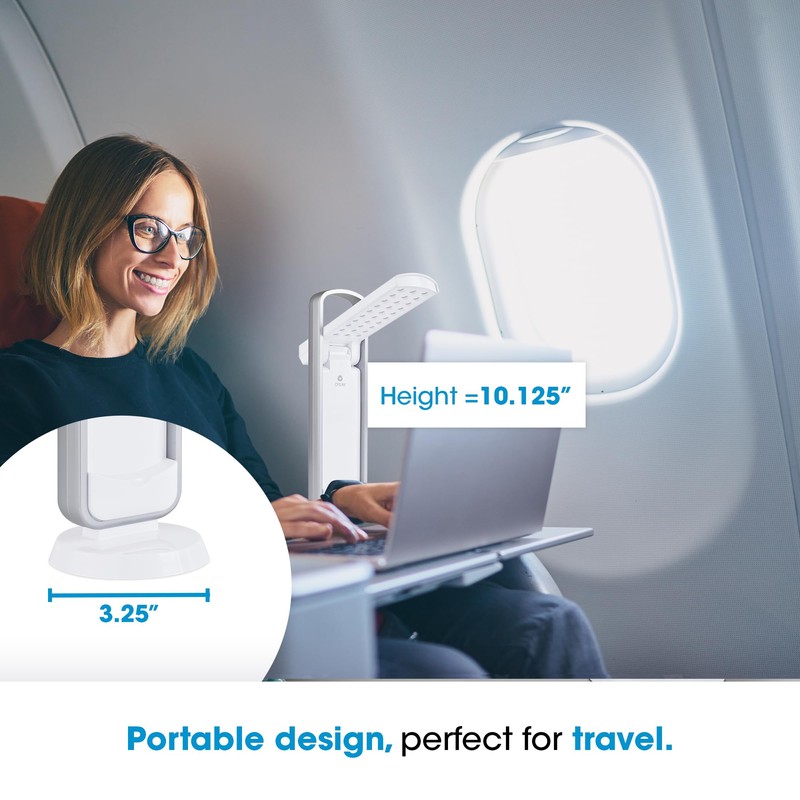OttLite 290009 LED Task Lamp in White