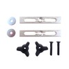 Taytools 2 Piece Expandable Miter Gauge Slot Jig and Fixture