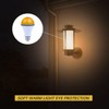 KINUR 7W A19 1800K Amber Light Bulb-Warm Light Bulbs for