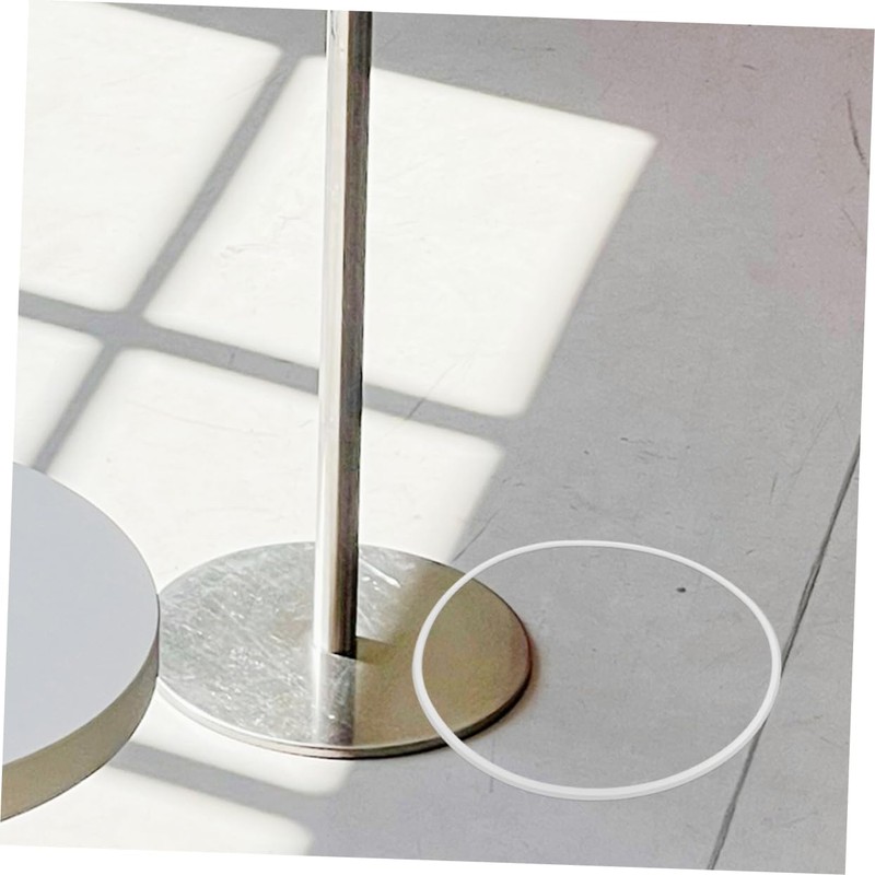 SHINEOFI Bar Stool Floor Protector Ring Durable Rubber Base Protector