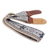 Ukulele Strap Embroidery Style Retro Metal Buckle Adjustable Breathable Shoulder