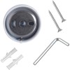 QNIIAED 2 Pack Towel Hooks for Bathrooms,Stainless Steel Door Hook