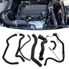 AUCERAMIC 6 PCS Engine Radiator Coolant & Heater Hose, PCV