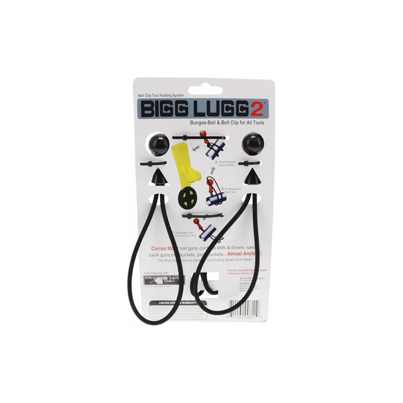 Bigg Lugg BL2-3BM 2 Belt Clip Tool Holding System with