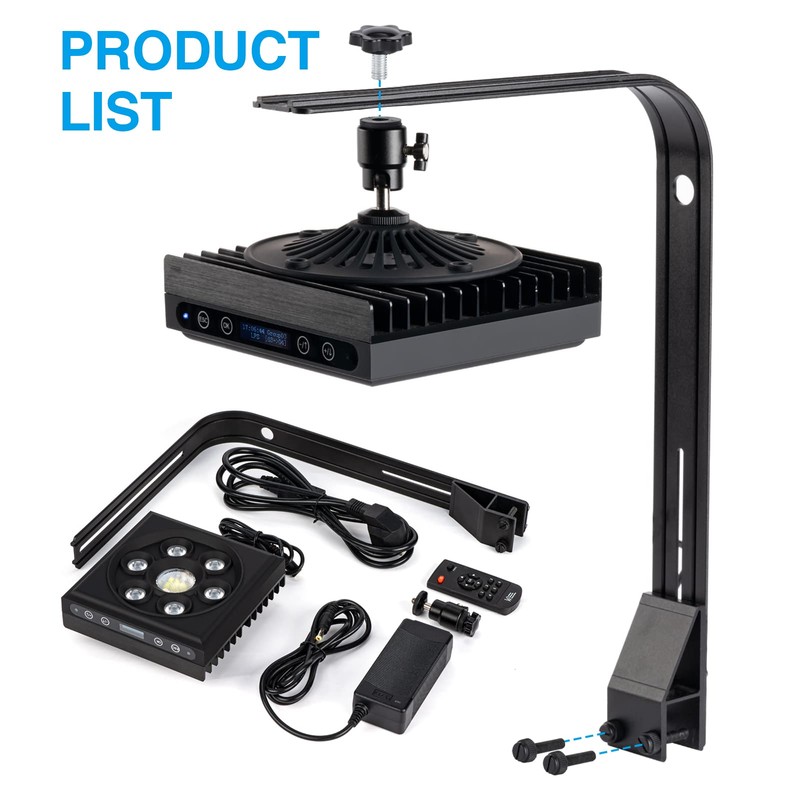 SMATFARM Aquarium Light-60 Watts Reef Light High Penetration Wide Coverage