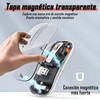 Mouse Inalámbrico Transparente, Mouse Inalámbrico Recargable con Receptor USB, mouse