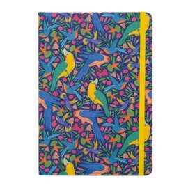 Beatrix & Luca College Ruled Notebook - A5 Journal – Lay Flat with Bookmark and Elastic Band - 160-Pages – 100 GSM Paper - Composition or Diary – Lined Pages