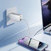 HUNE Huron T65W Dreifach-Ladegerät (2 x USB-C + 1 x