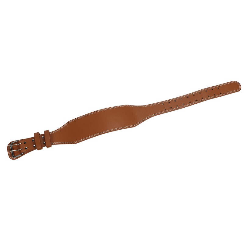 Weight Lifting Belt Waist Protection Adjustable Weightlifting Belt Brown for