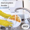 Sopurrrdy Double Layer Dishwashing Rags - 8 Pcs, Multipurpose Non-Scratch