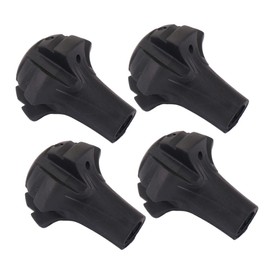 BESPORTBLE Outdoor Trekking Pole Foot Covers Crutch Foot Pads for Hiking Poles Slip Mats