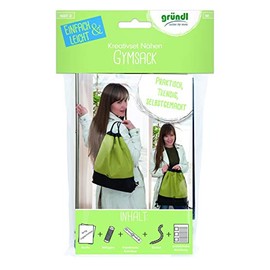 Gründl Sewing Kit, Polyester, Green, 24 x 15 x 5.5 cm