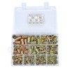 PGMJ 200 Pcs 9 Size M4/M5/M6/M8/M10 Zinc Alloy Screw Nut