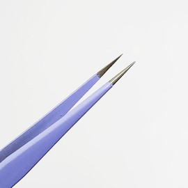 JERRY Precision FinFET Deco Toy Sticker Straight Tweezers