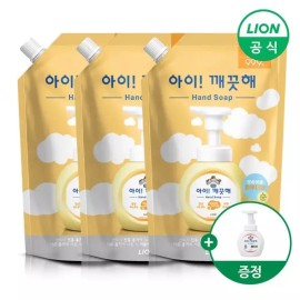 Iggakkeutae 아이깨끗해 스파우트리필 600ml 3개+250ml 공용기증정 (순/레몬 택1) [순] Aikkeitkae Spout Refill 600ml 3 packs + 250ml Shared Container Gift (Pure / Lemon Choose 1) [Pure]