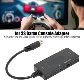 Converter for Sega Saturn SS to HDMI, 720P/ 1080P HDMI Cable Adapter for Saturn SS to HDTV, Drive Free Lossless No Delay