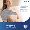 REVIX Microwavable Shoulder Heating Pad for Rotator Cuff, Moist Heating