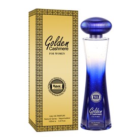 Hybrid & Company Women Golden Cashmere Eau De Parfum Natural Spray Vaporisateur 3.4 Fl Oz