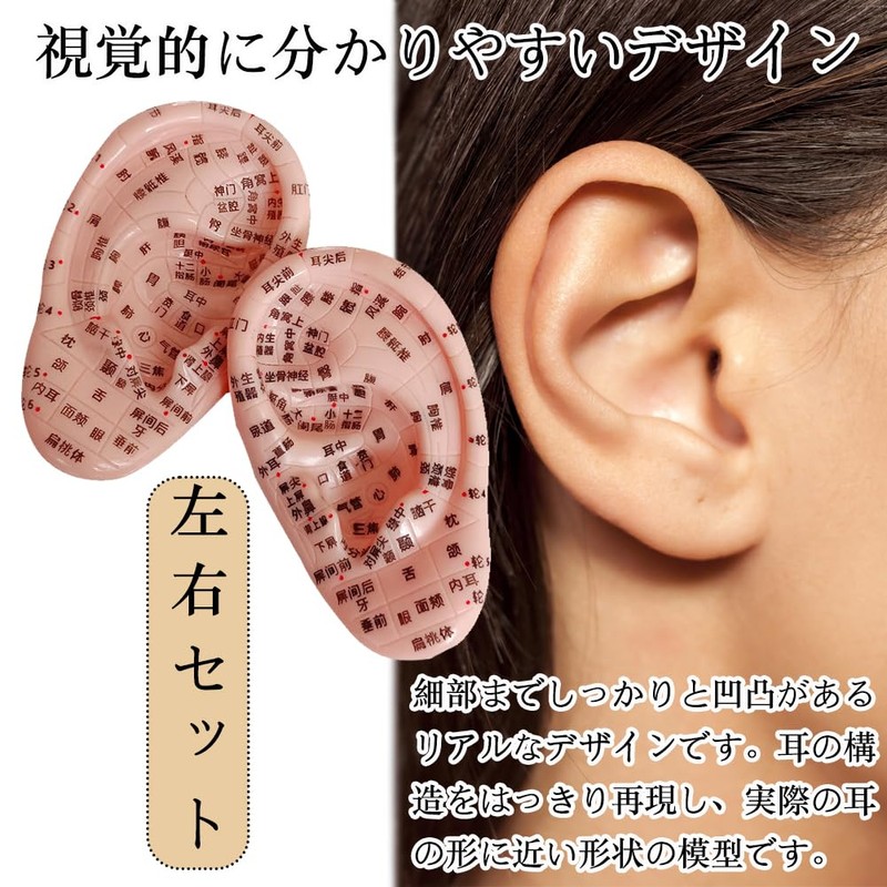 Wefitfix Ear Point Model 3.9 inches (10 cm), Set of