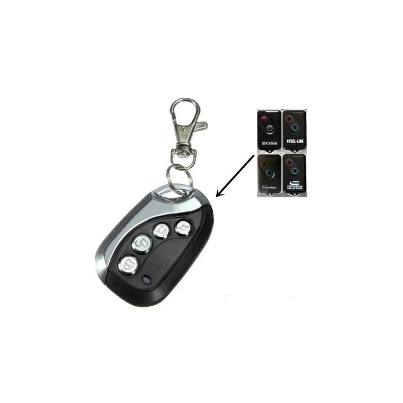 Garage Door Remote Control Compatible with Boss Steel Line BHT4