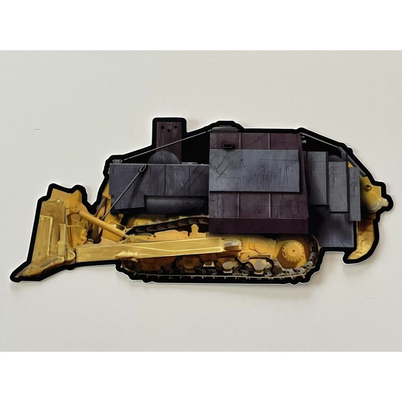 Killdozer Bumper Sticker Marvin Heemeyer Granby CO Tread Komatsu D355A