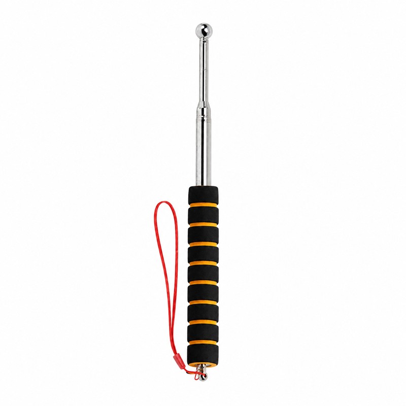 Telescopic Tile Inspection Hammer for Building Checks – Stainless Steel