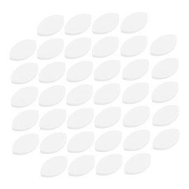 IWOWHERO 50pcs Eye Shaped Lash Extension Practice Sponges for Beginners Makeup Artists Eyelash Extension Kit