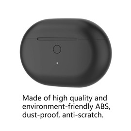 Wireless Charging Case for Studio Buds, Bluetooth Earbuds Charging Case Replacement with LED Indicator Light for iOS for Android, One Click Pairing, Type C Charging, Earbuds Charging Case Only